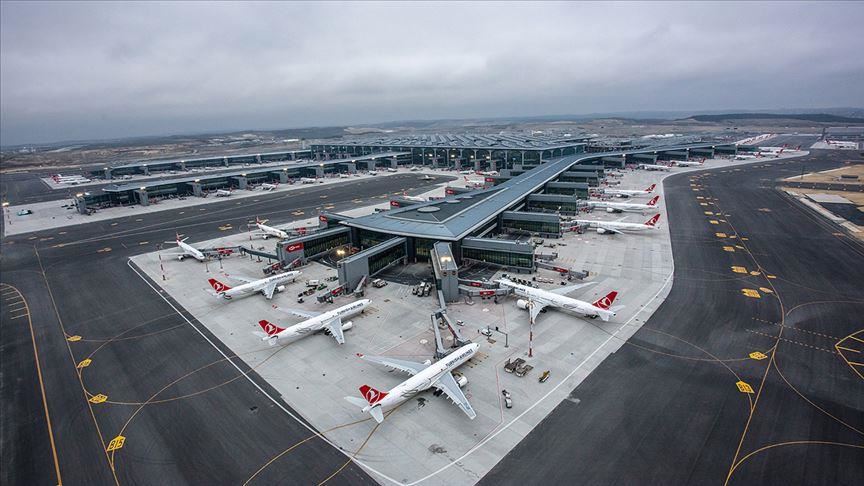 شاهد مطار إسطنبول من السماء