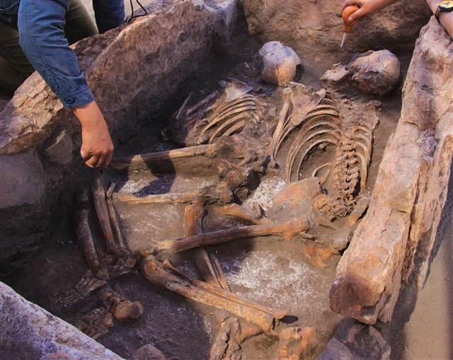 تركيا.. العثور على مقبرة حجرية عمرها 5 آلاف عام