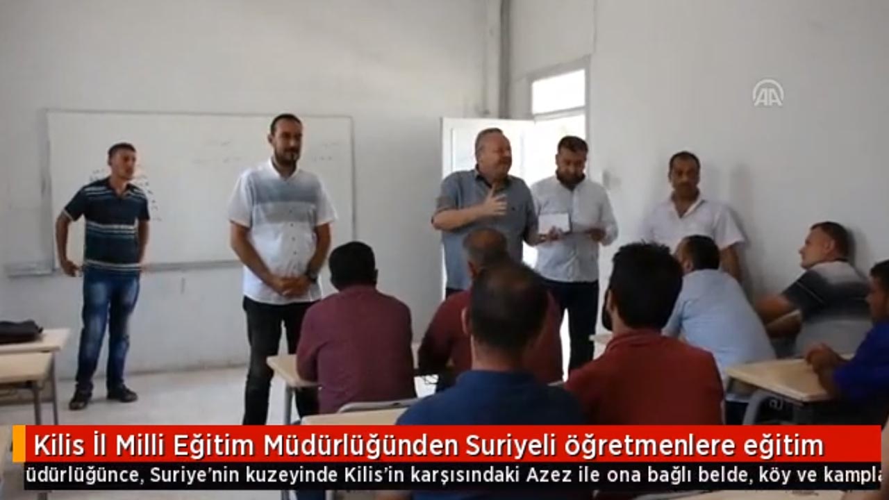 مديرية تعليم “كليس” التركية تطلق دورات تدريبية للعاملين في تربية اعزاز (فيديو)
