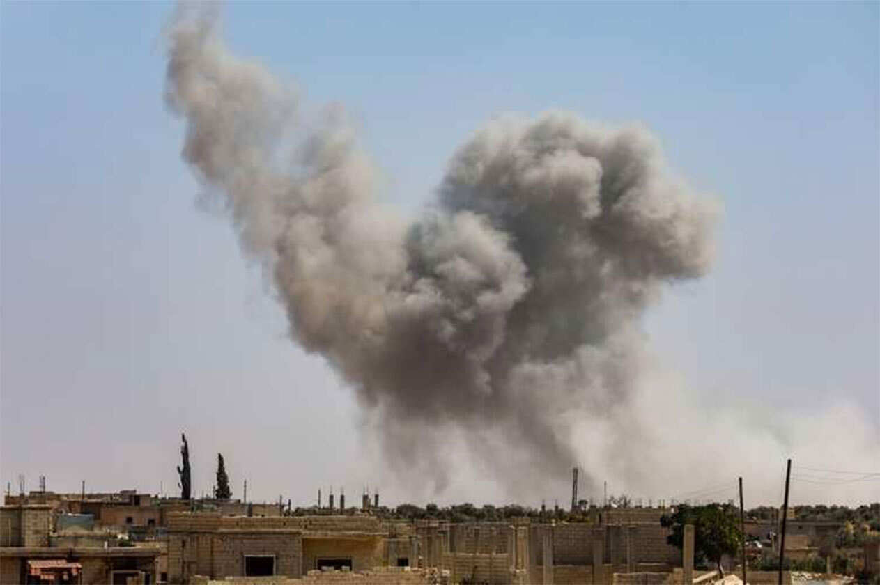 ضحايا مدنيون في إدلب بصواريخ الأسد