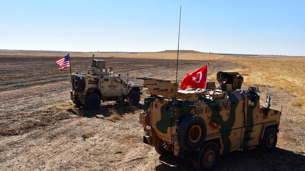 تسيير الدورية التركية الأمريكية المشتركة الثالثة شرق الفرات بسوريا