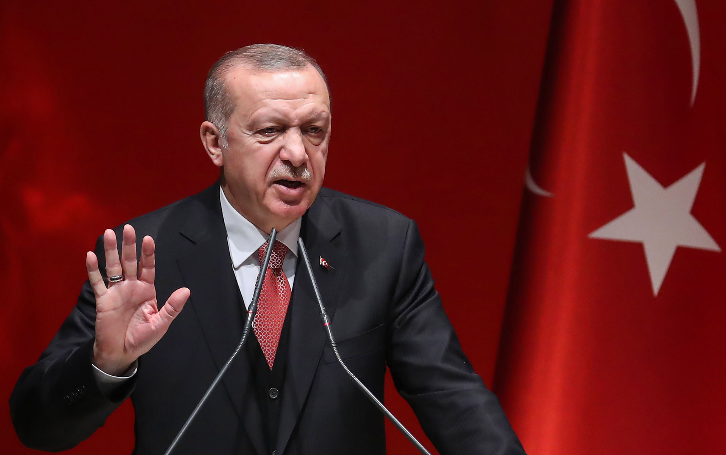 أردوغان: “الإرهابيون” ما زالوا في منبج وتل رفعت