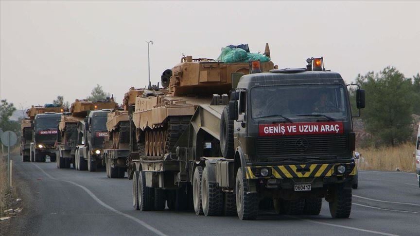 تركيا.. إرسال تعزيزات عسكرية جديدة نحو الحدود مع سوريا