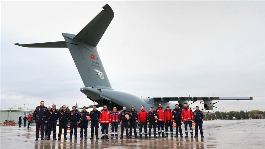 “آفاد” التركية ترسل طائرة مساعدات إلى ضحايا زلزال ألبانيا