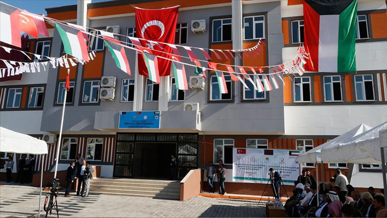 بدعم قطري كويتي…افتتاح مدرسة للأتراك والسوريين في أورفا