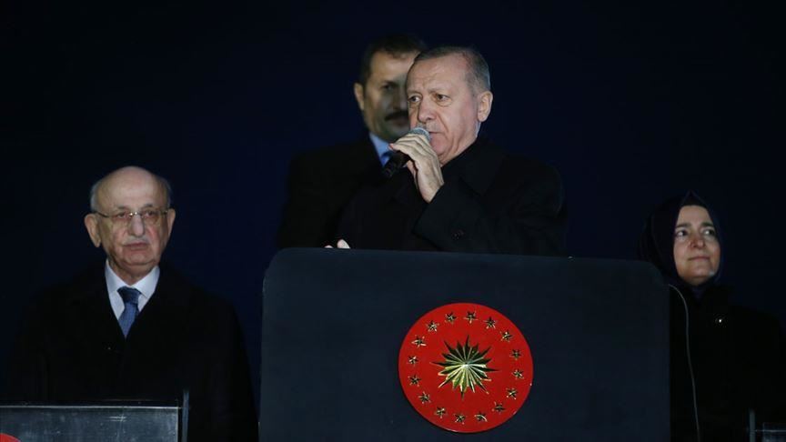 أردوغان: عازمون على نقل تركيا إلى مستوى الحضارات المعاصرة