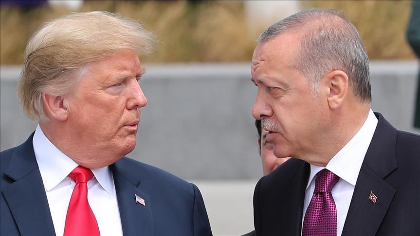 أردوغان وترامب يبحثان المستجدات بليبيا والمنطقة