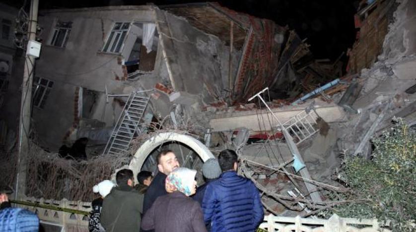 ارتفاع عدد وفيات زلزال تركيا إلى 20 وإصابة المئات