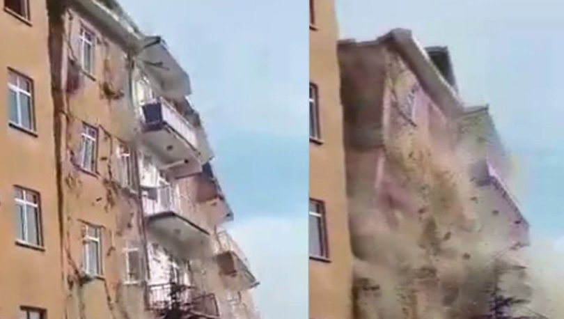 زلزال جديد في إلازيغ وانهيار مبنى فارغ (فيديو)