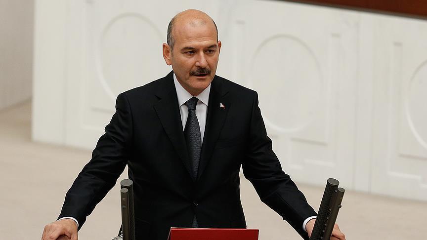 وزير الداخلية التركي: هناك إصابات بفيروس “كورونا” داخل السلك الأمني