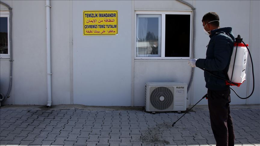 تركيا ترفع مستوى التدابير في مراكز إقامة السوريين لحمايتهم من “كورونا”