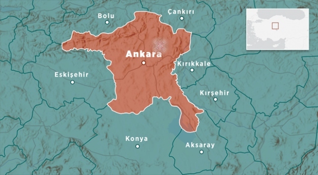 3 زلازل تضرب العاصمة التركية أنقرة خلال ساعة