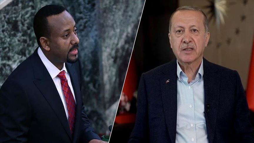 إثيوبيا.. آبي أحمد يشكر أردوغان على دعمه لمكافحة “كورونا”