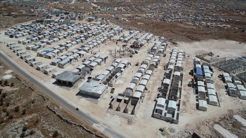 جمعيتان تركيتان تستكملان بناء 310 منازل مؤقتة بريف إدلب