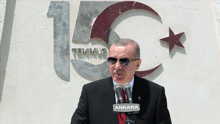 أردوغان: “15 تموز” آخر حلقة في سلسلة نضالنا الممتد لقرون