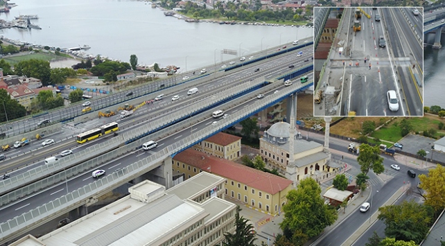 انطلاق المرحلة الثانية من أعمال صيانة جسر “خليج القرن الذهبي” في إسطنبول