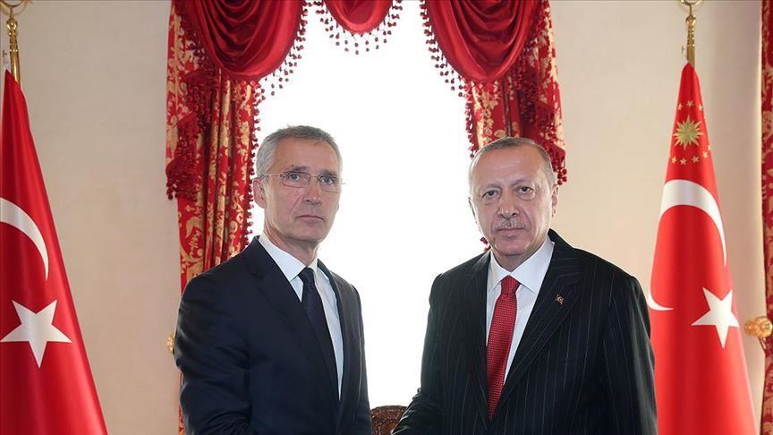 أردوغان وستولتنبرغ يبحثان العلاقات مع الناتو وشرق المتوسط