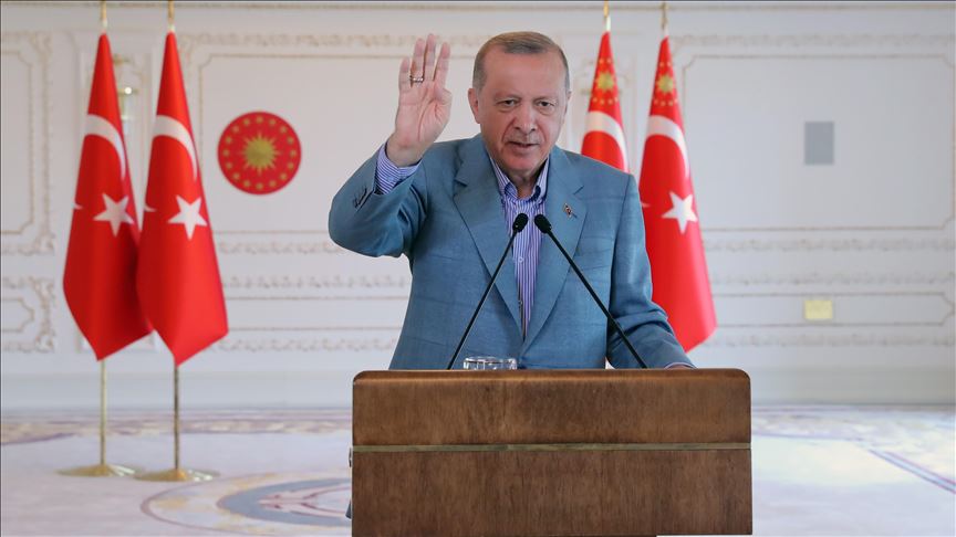 أردوغان: “جهات معادية” تحاول شغل تركيا عن تحقيق نهضتها