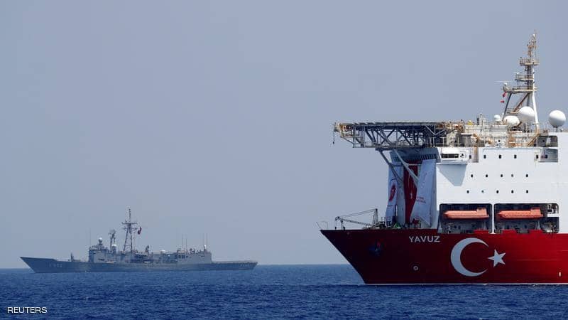 تركيا تسحب سفينة تنقيب قبالة سواحل قبرص