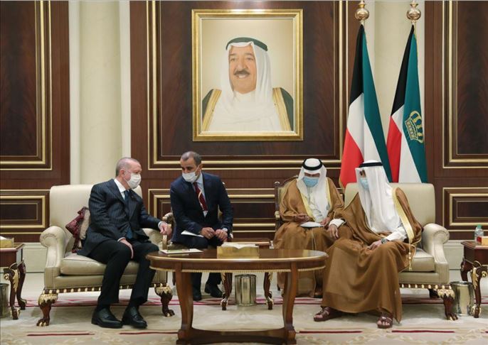 الرئيس التركي يصل الكويت في زيارة رسمية
