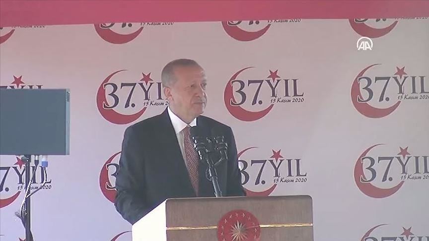 أردوغان: يجب التفاوض على أساس حل الدولتين في قبرص