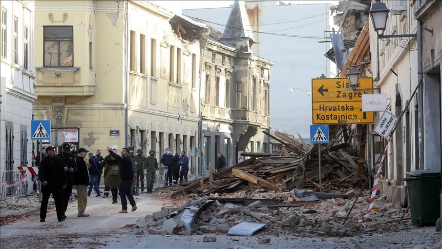 مساعدات “آفاد” التركية تصل متضرري الزلزال في كرواتيا