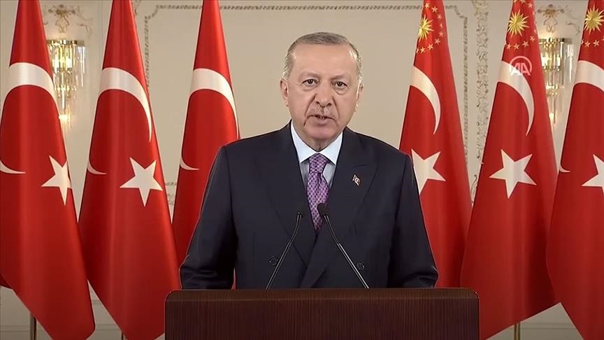 عبر اتصال مرئي.. أردوغان يشهد افتتاح نفق وسط تركيا