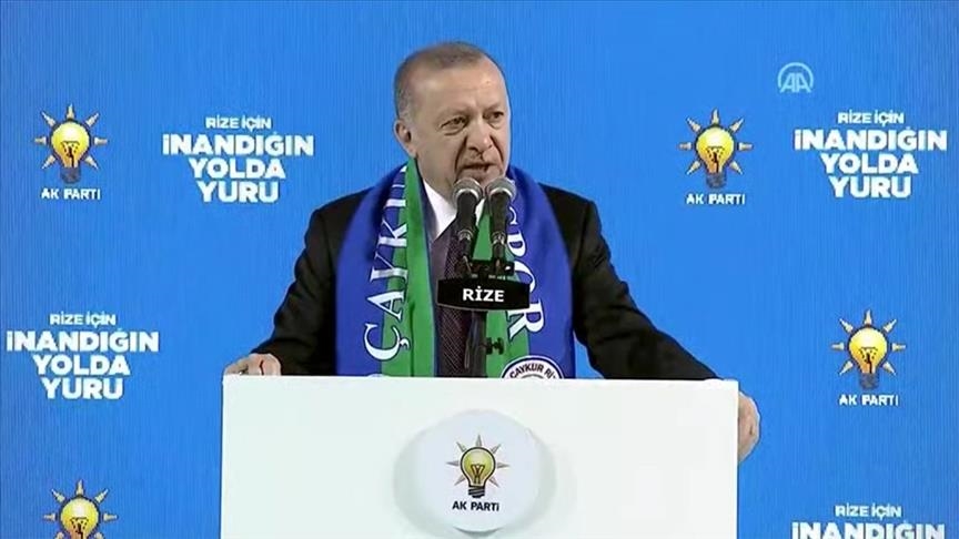 أردوغان: على الغرب أن يتراجع عن دعم إرهابيي “بي كا كا”