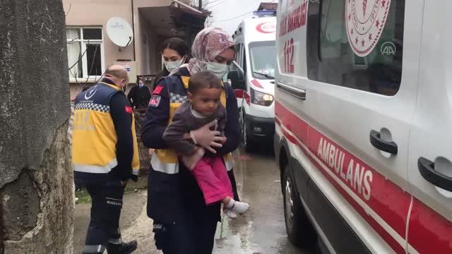 إسعاف 4 سوريين بعد اختناقهم جراء تسرب الغاز في ولاية دوزجة