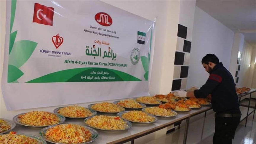 “ديتيب” التركية تقدم وجبات إفطار لـ 200 سوري يومياً في عفرين