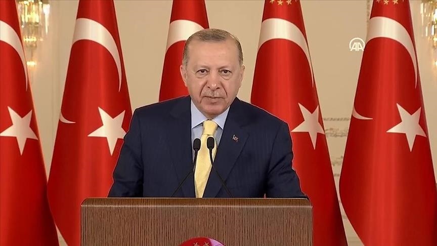 أردوغان يشارك بمراسم فتح “شريان” مائي جديد لقبرص التركية