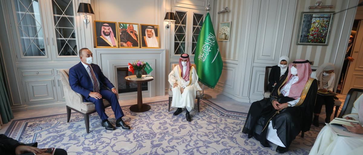 لقاء سعودي – تركي رفيع يبحث تعزيز العلاقات الثنائية
