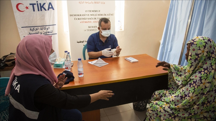 وكالة التعاون والتنسيق التركية ترسل قافلة طبية إلى السودان