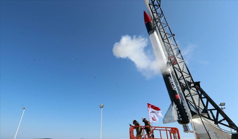 اختبارات ناجحة لمحرك صاروخ تركي سيستخدم في “مهمة القمر”
