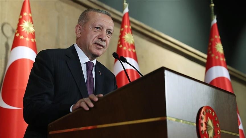 أردوغان: نتعامل بتفاؤل حذر مع رسائل “طالبان” ونحاور كافة الأطراف