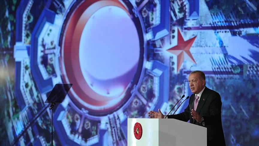 أردوغان يطلق مشروع “الهلال والنجمة” لمقر وزارة الدفاع الجديد