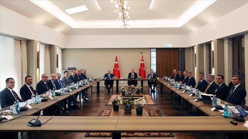 أردوغان يترأس اجتماعا لعدد من الولاة