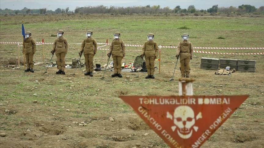 الجيش التركي يواصل دعم أذربيجان في إزالة ألغام “قره باغ”