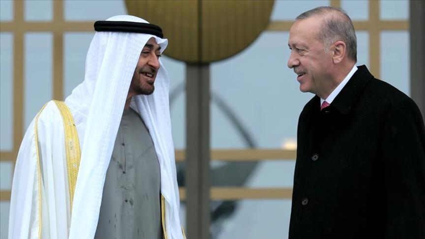 ابن زايد يشكر أردوغان على كرم الضيافة بختام زيارة لتركيا