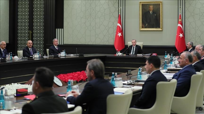 أهم نتائج اجتماع مجلس الأمن القومي التركي