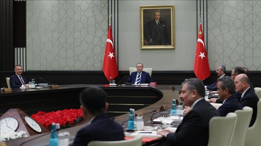 أردوغان يترأس اجتماع الحكومة في أنقرة