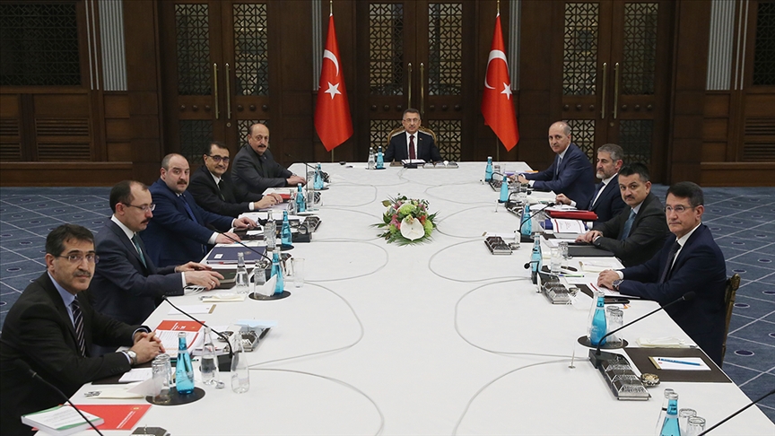 نائب أردوغان يترأس اجتماعا اقتصاديا في أنقرة