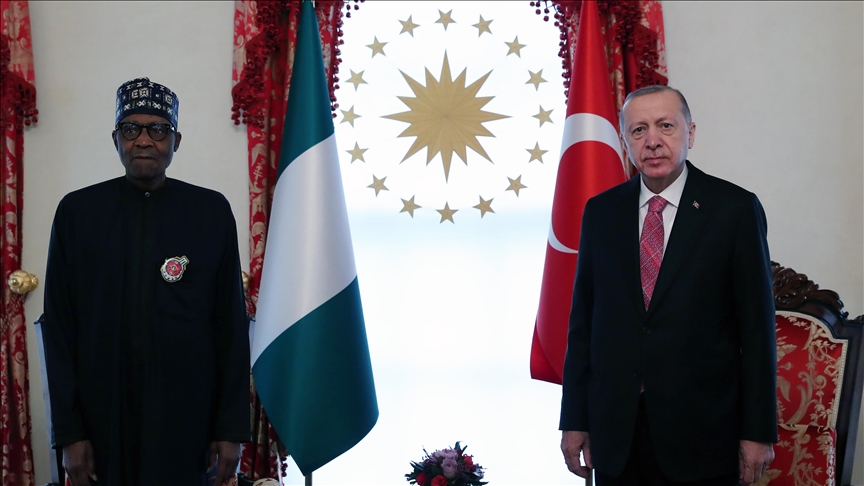 الرئيس أردوغان يلتقي نظيره النيجيري في إسطنبول