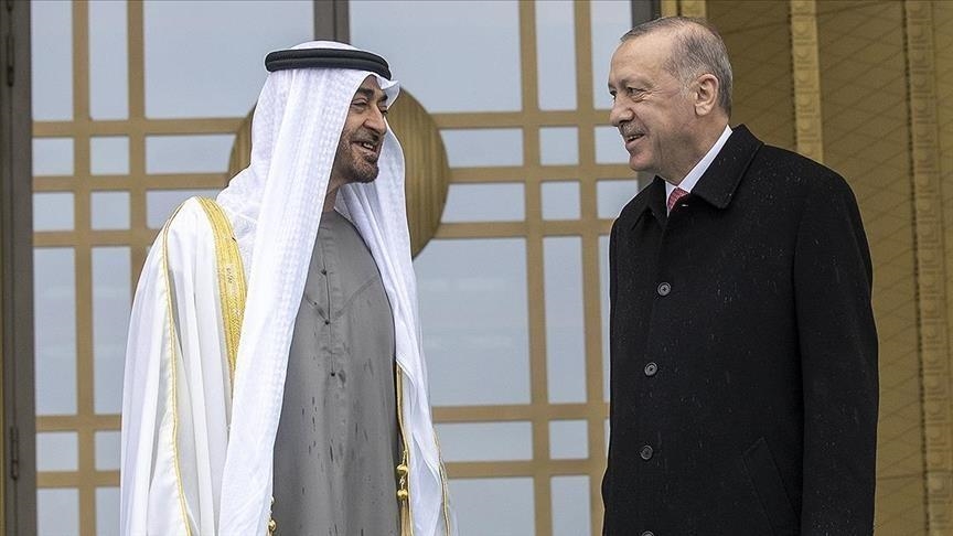 أردوغان يهنئ ابن زايد بالذكرى 50 لتأسيس دولة الإمارات