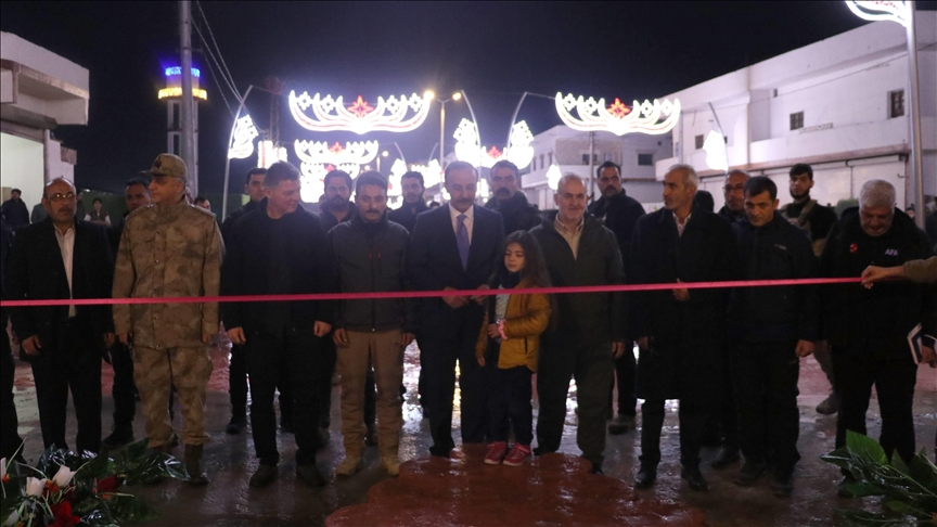 بدعم تركي.. افتتاح شارع رئيس في مدينة تل أبيض السورية