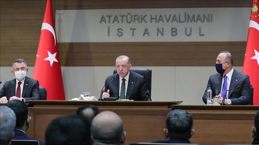 أردوغان: التعاون التركي الإماراتي هام من أجل منطقتنا بأسرها