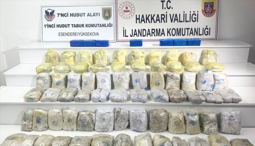 ضبط كمية كبيرة من الهيروين على الحدود التركية ـ الإيرانية