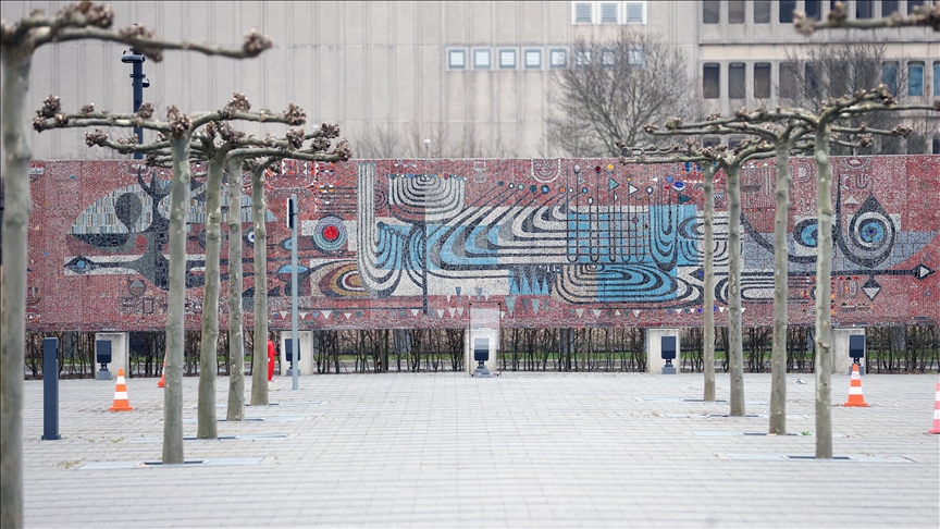 بروكسل.. جدارية فسيفساء تركية تزّين مقرّ الناتو منذ عام 1962