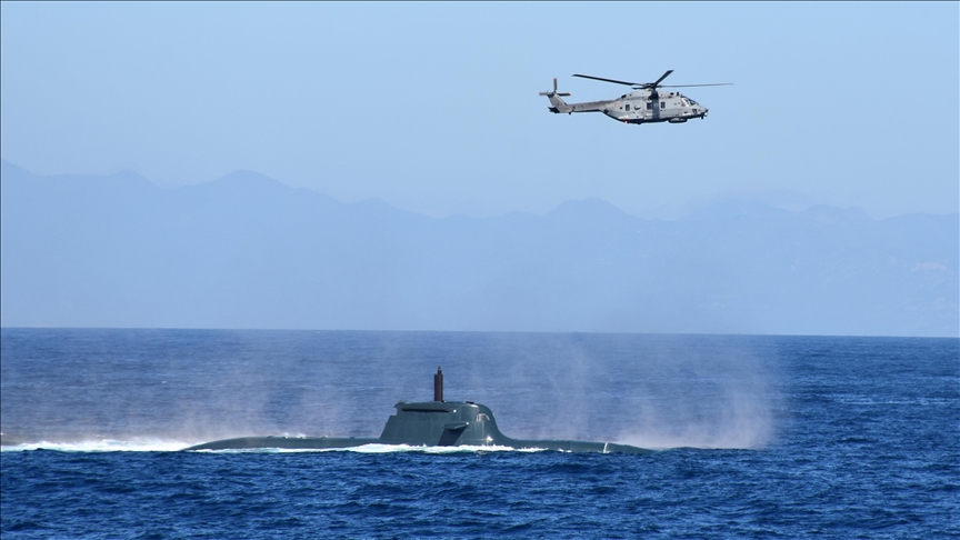 تركيا..انطلاق مناورات “المنقذ” البحرية شرقي المتوسط