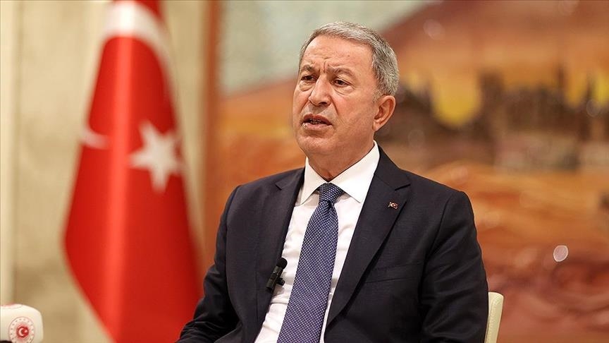 أكار يؤكد أن تركيا ستفعل اللازم ضد الإرهابيين شمالي سوريا بالوقت المناسب